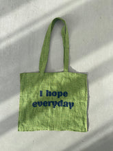 Gingham Message Bag