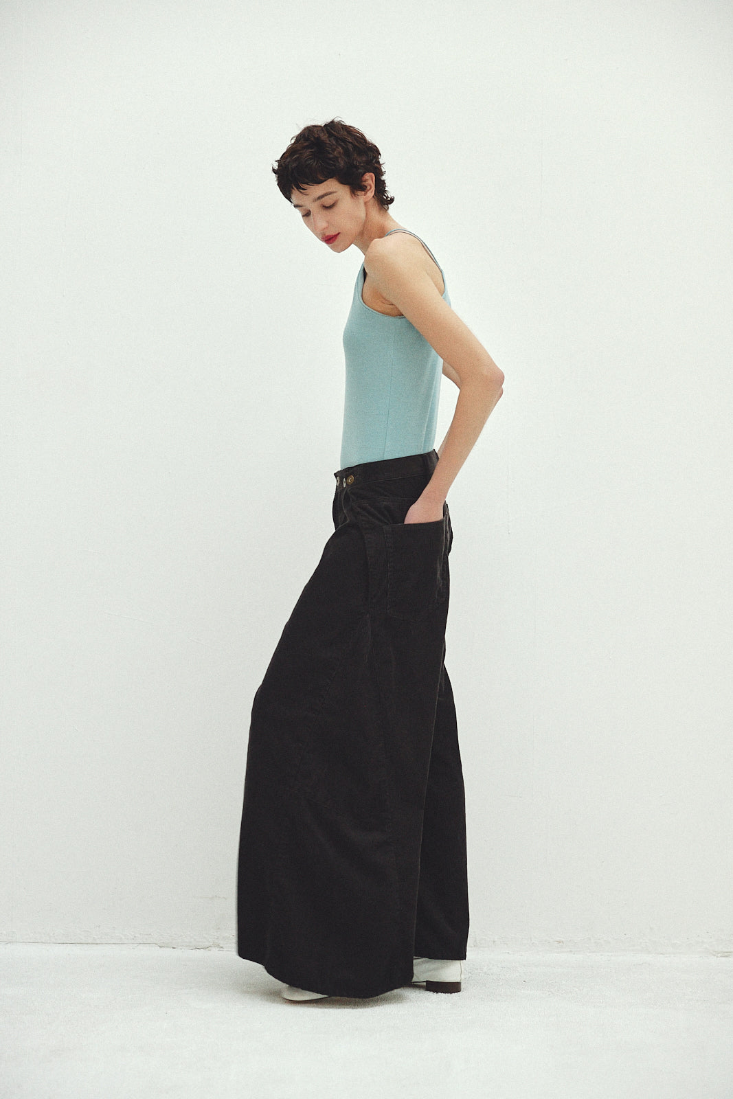 Wide Corduroy Pants