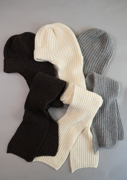 Recycle Wool Muffler Cap