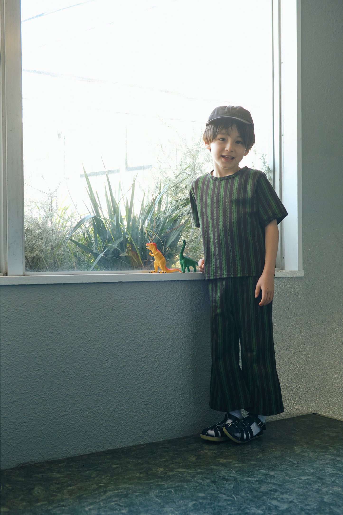 Raschel Stripe Pants