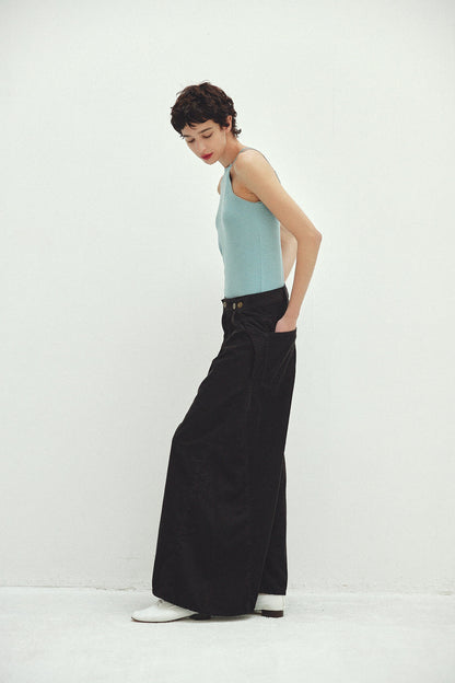 Wide Corduroy Pants