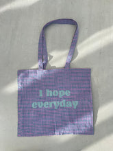 Gingham Message Bag