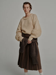 Short Hand Knit Pull-over
