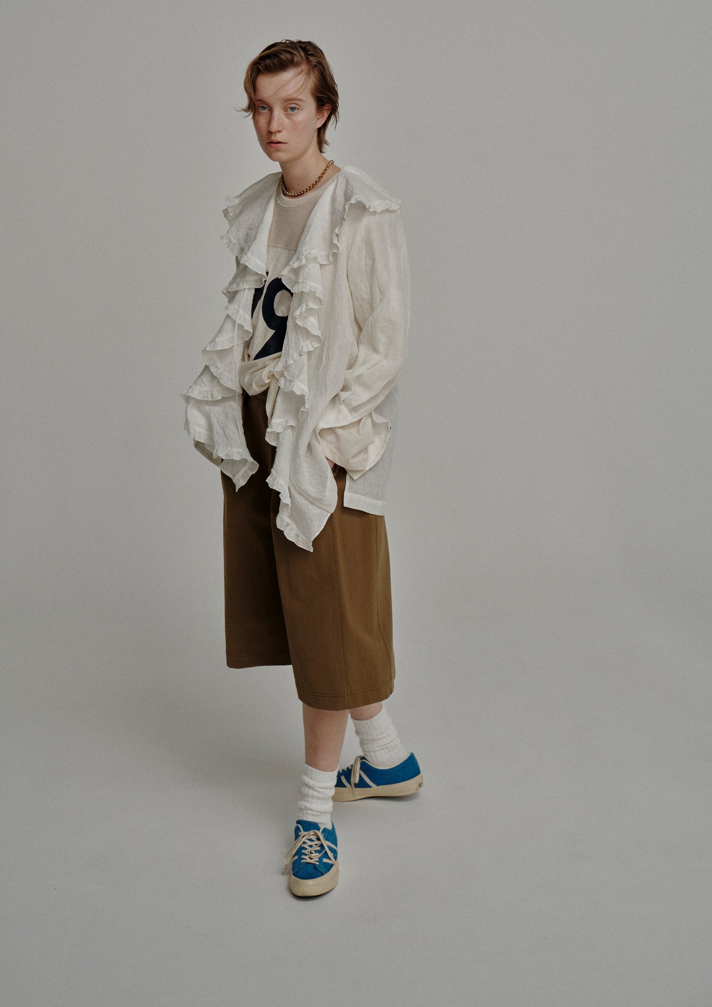 Ruffle Frill Shirt