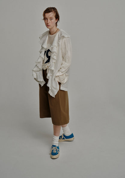 Ruffle Frill Shirt