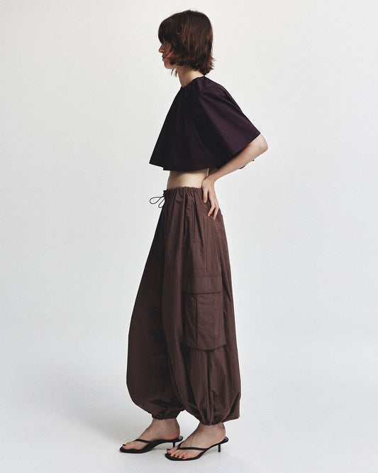 Gathered Short Shirt