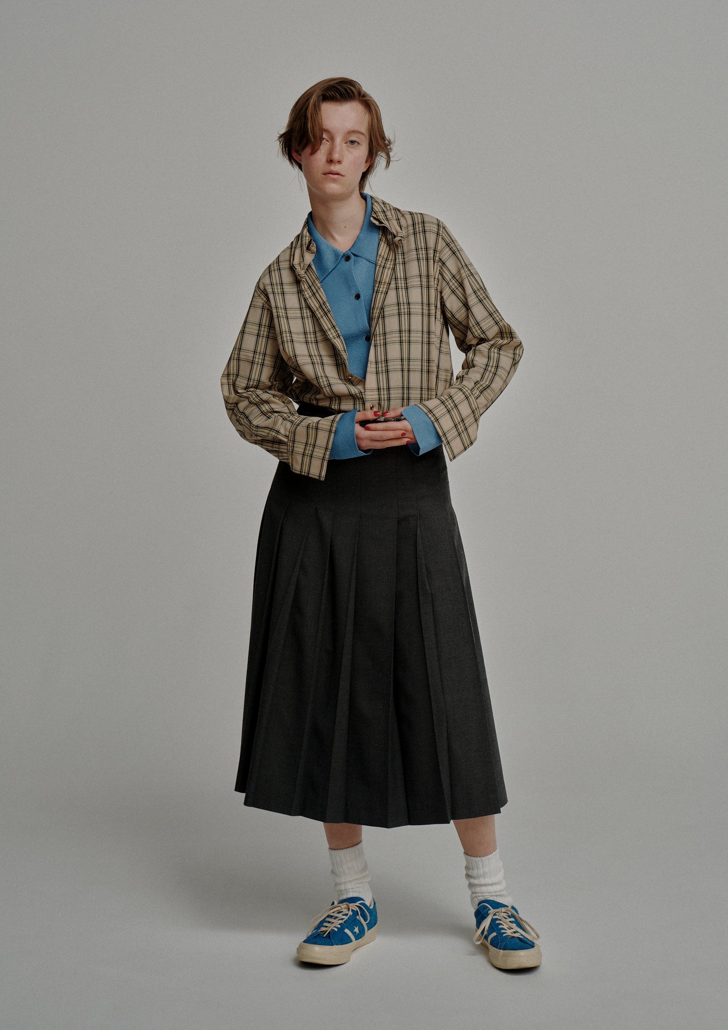 Tied Collar Shirt