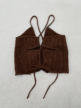 Cable Drawstring Camisole Knit