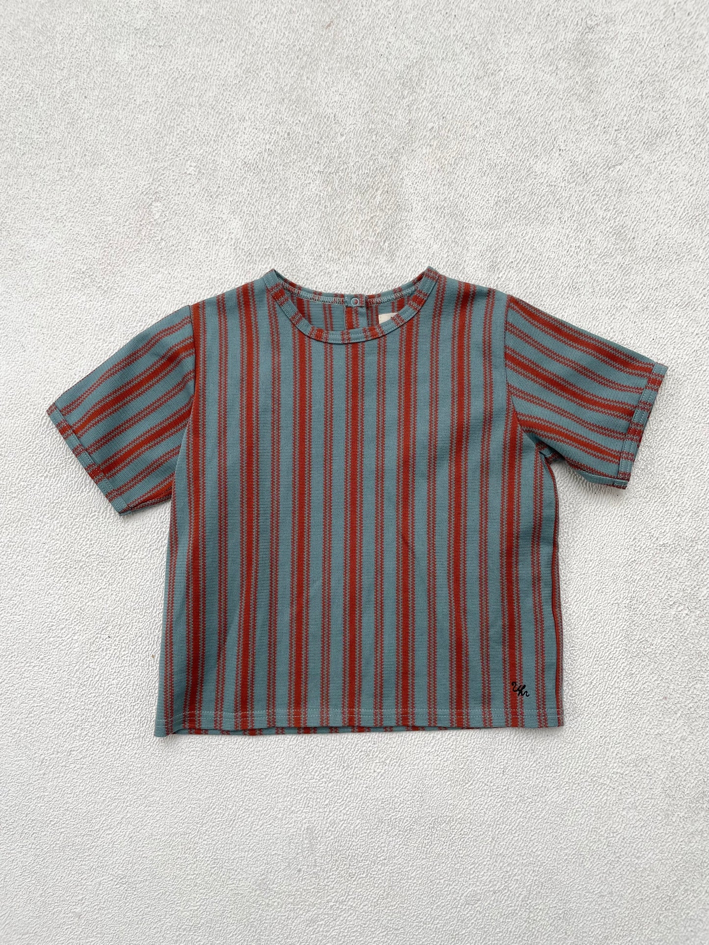 Raschel Stripe Tee