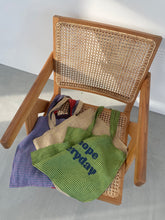 Gingham Message Bag