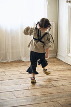 Checkered  Frill Pants