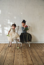 Back-open Tulle Dress