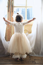 Back-open Tulle Dress