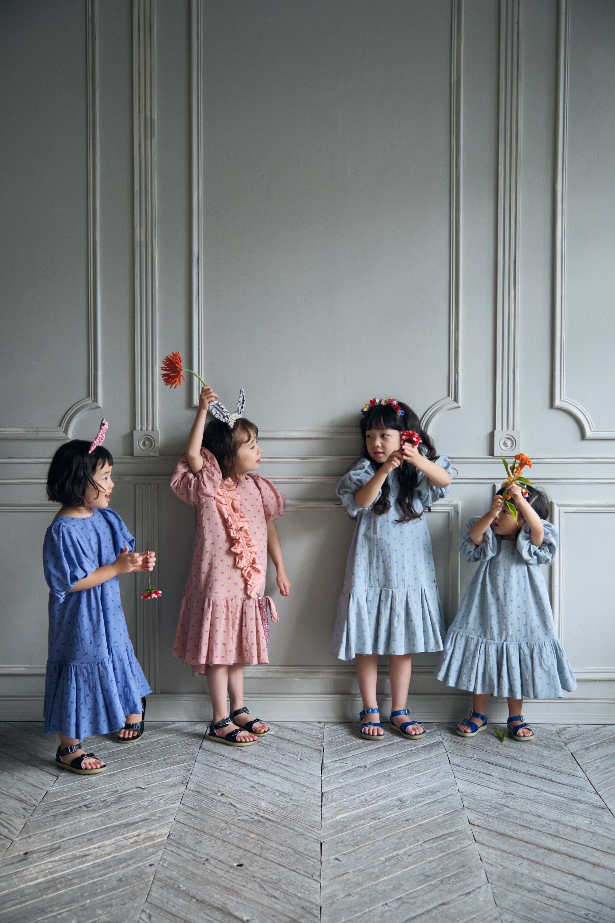 ワンピース Uhr Heart Mom Dress 5-6Y Uhrkids-OP076 – Uhr Online store