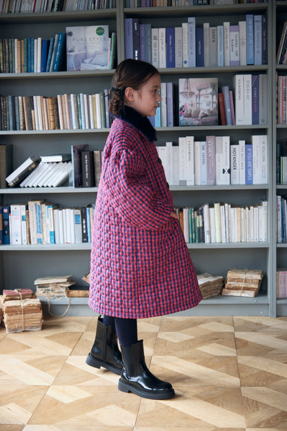 Faux Fur Collar Coat