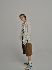 Ruffle Frill Shirt