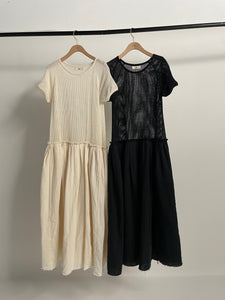 Mesh Combi Dress