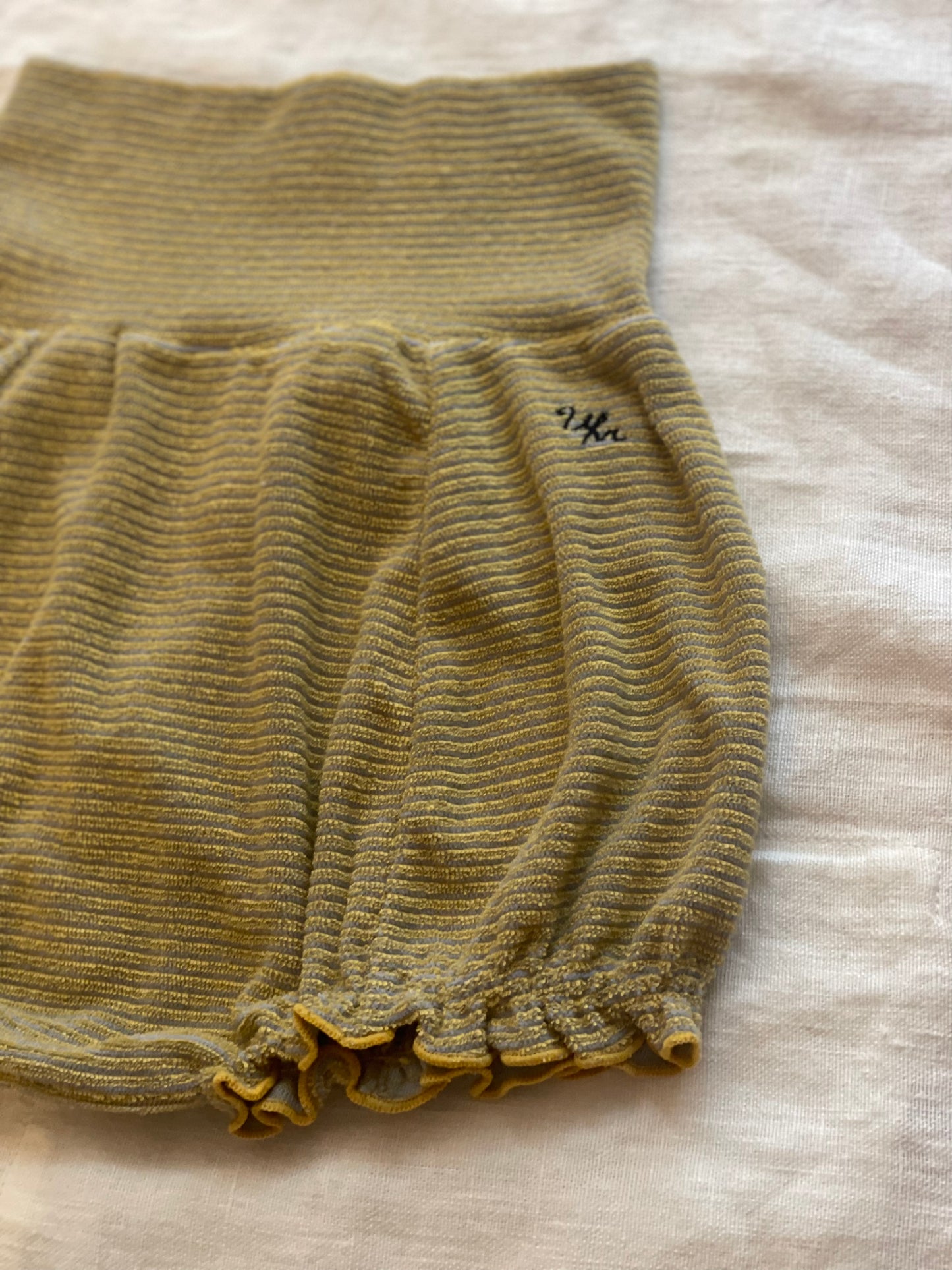 Striped Pile Bloomers