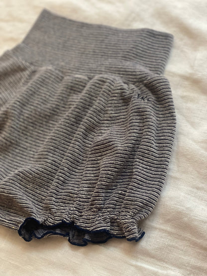 Striped Pile Bloomers