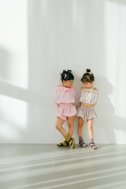 Gingham Tops&Bloomers
