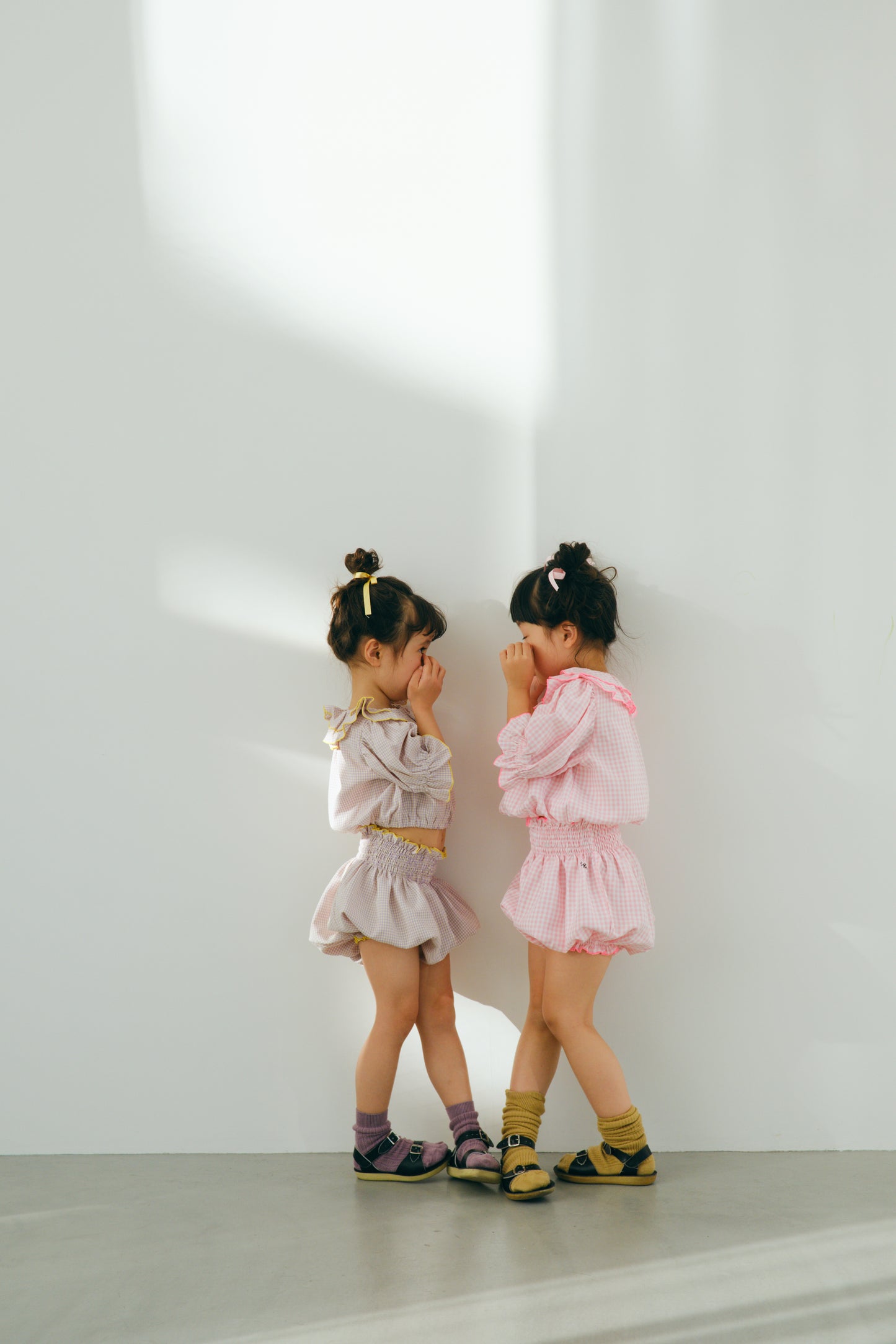 Gingham Tops&Bloomers