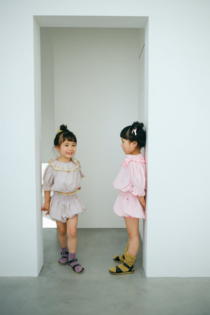 Gingham Tops&Bloomers