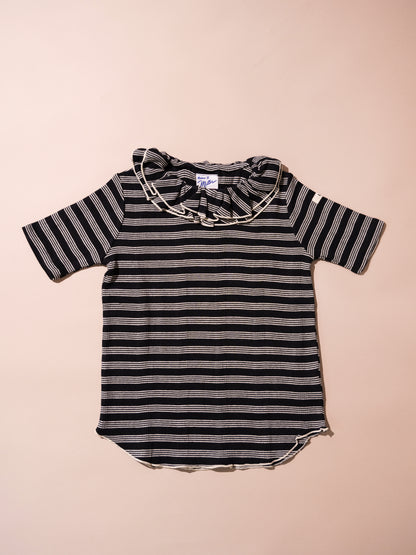 Miller×Uhr Ruffle Collar Tee
