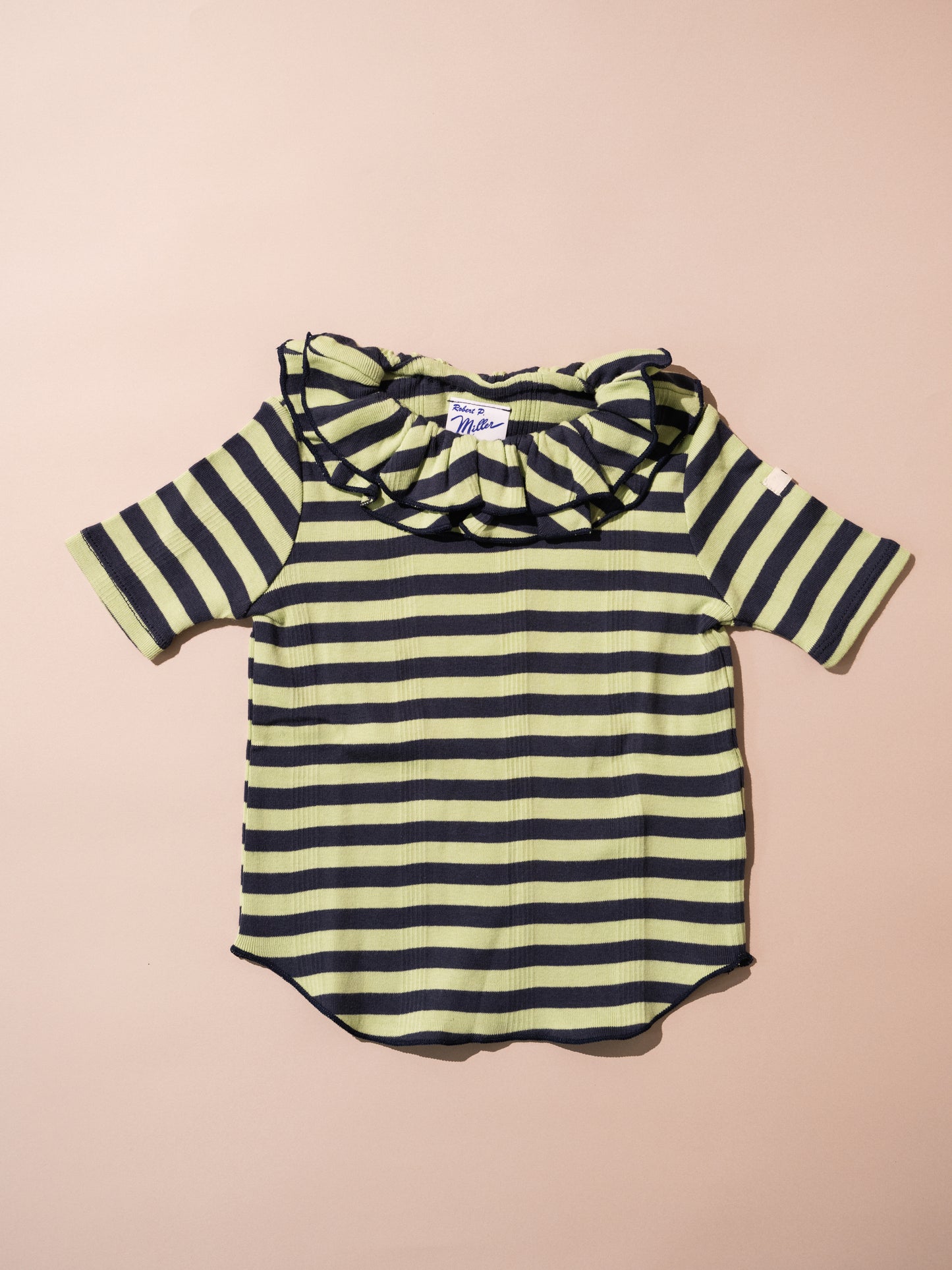 Miller×Uhr Ruffle Collar Tee