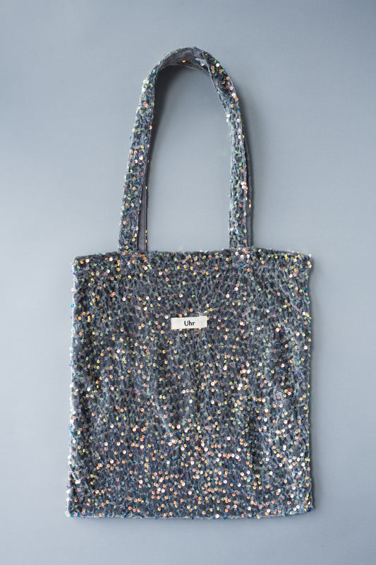 Spangle Velour Tote Bag