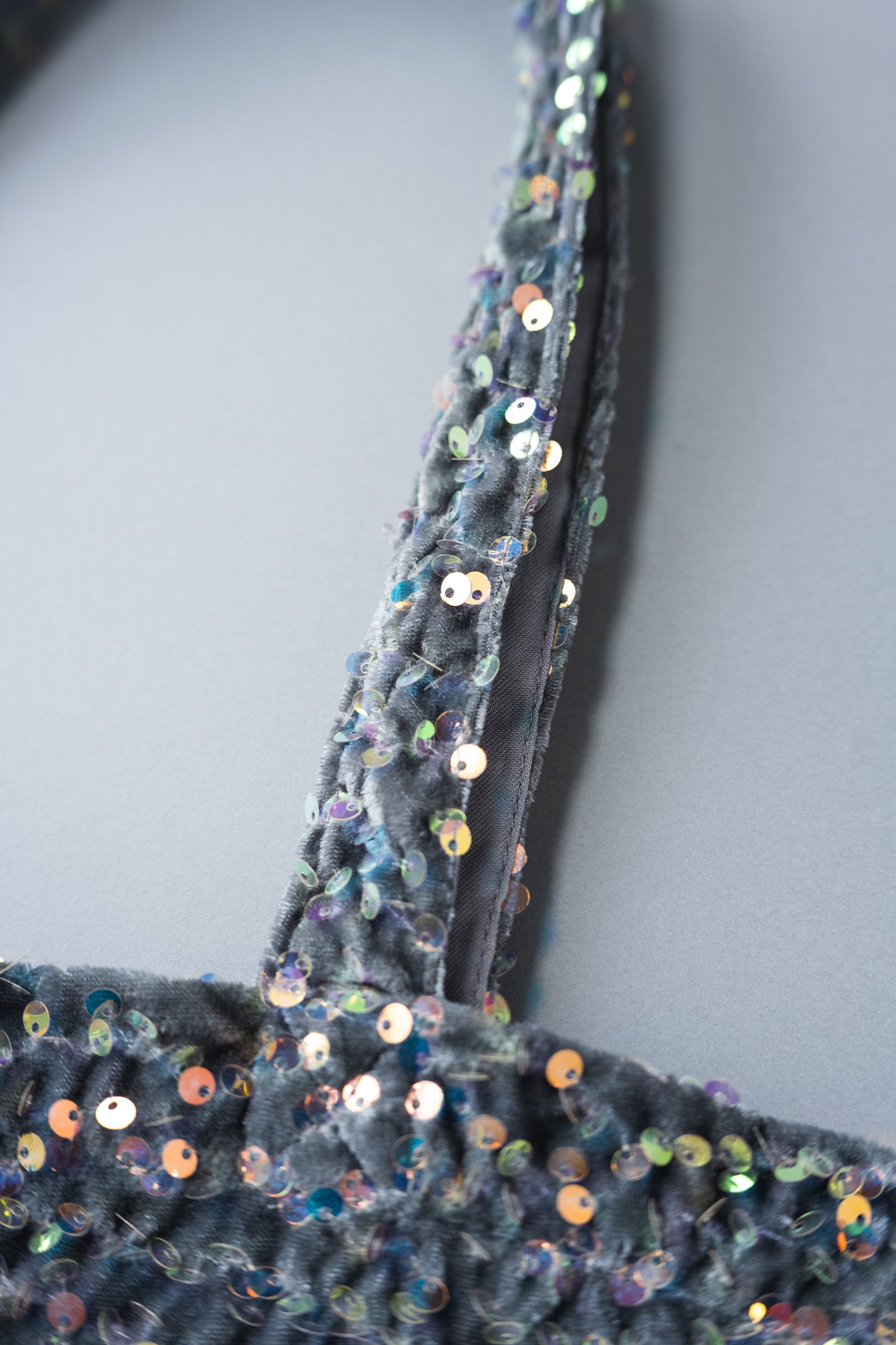 Spangle Velour Tote Bag