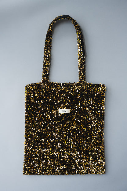 Spangle Velour Tote Bag