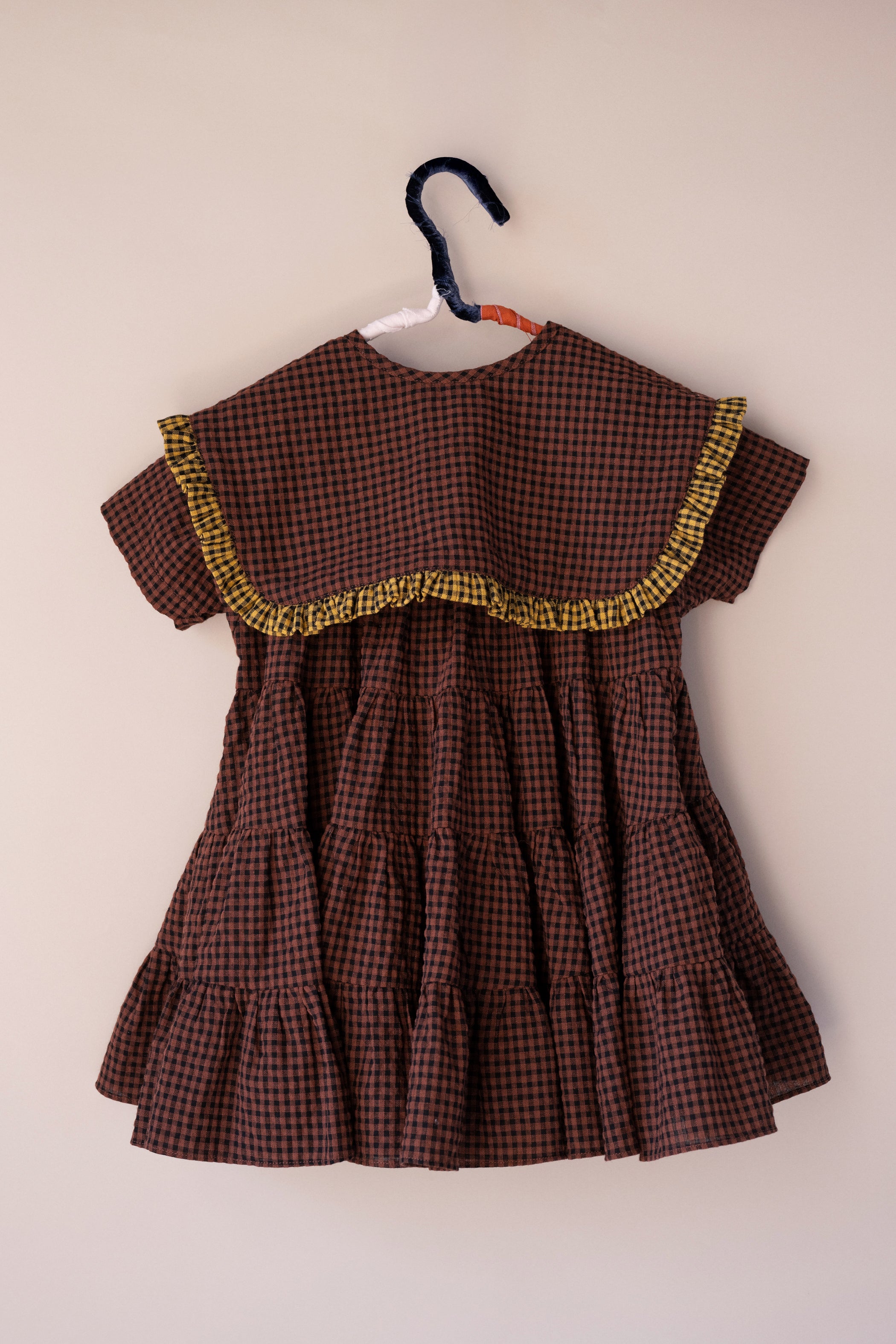 ゆ*★様 uhr チェック ティアードドレス 2025SS New Tiered Dress – Uhr Online store