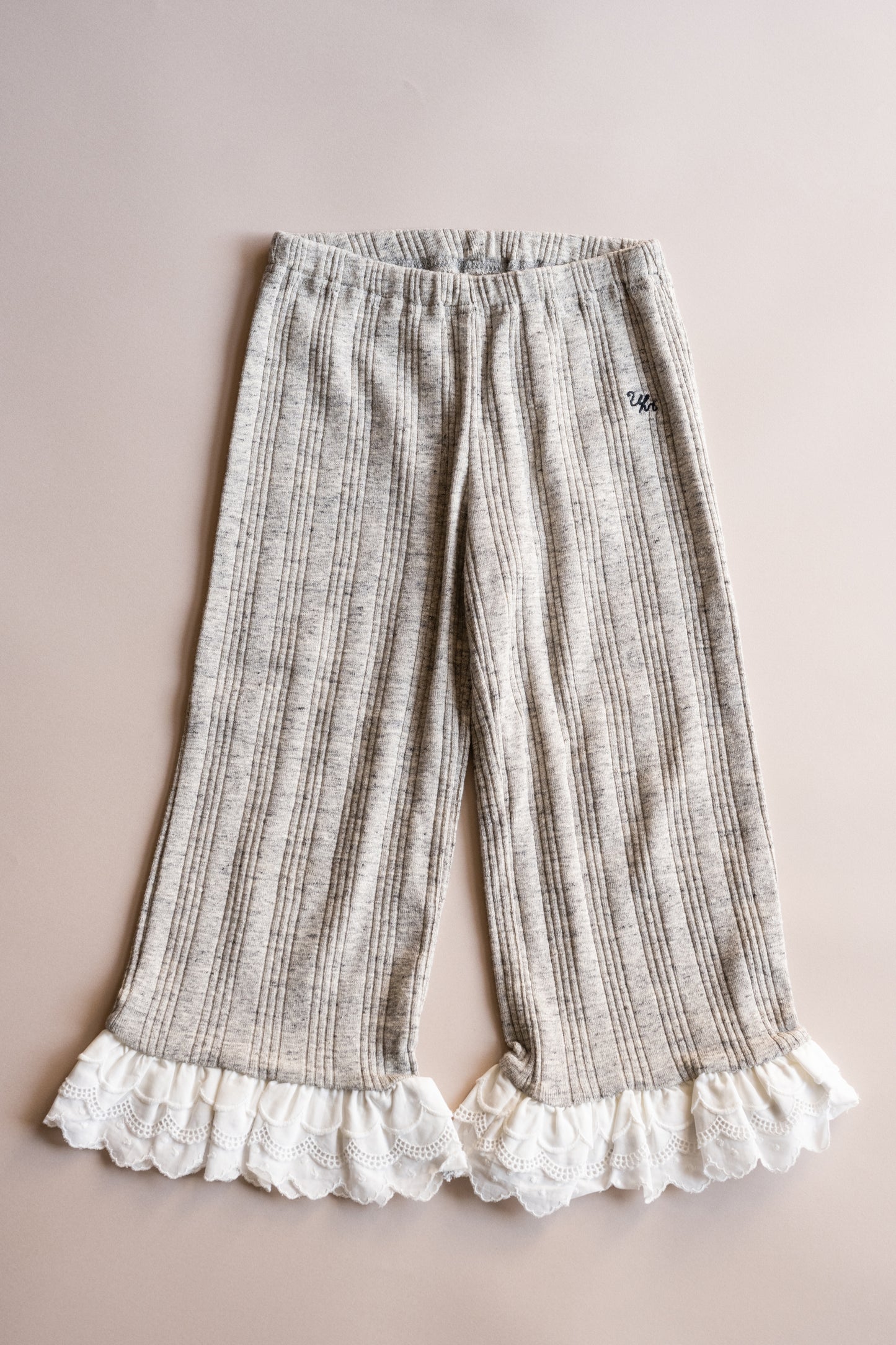 Lace Rib Pants