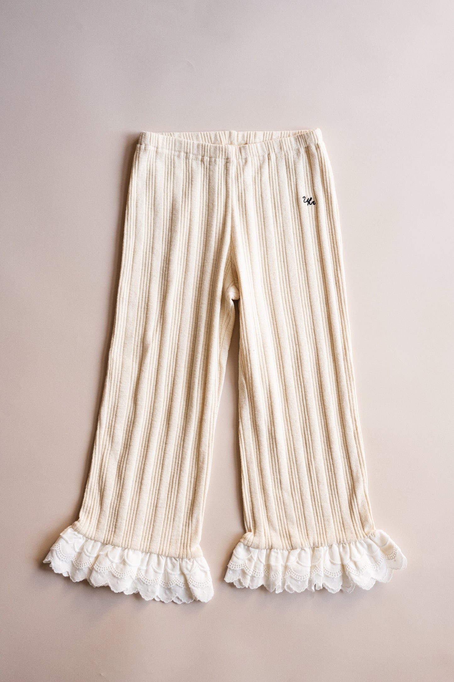 Lace Rib Pants