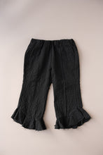 Checkered  Frill Pants