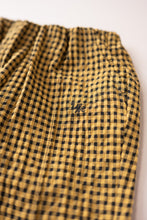 Checkered  Frill Pants