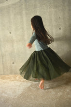 Back-open Tulle Dress