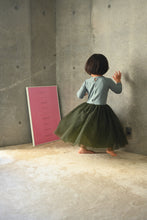 Back-open Tulle Dress