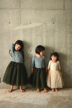 Back-open Tulle Dress