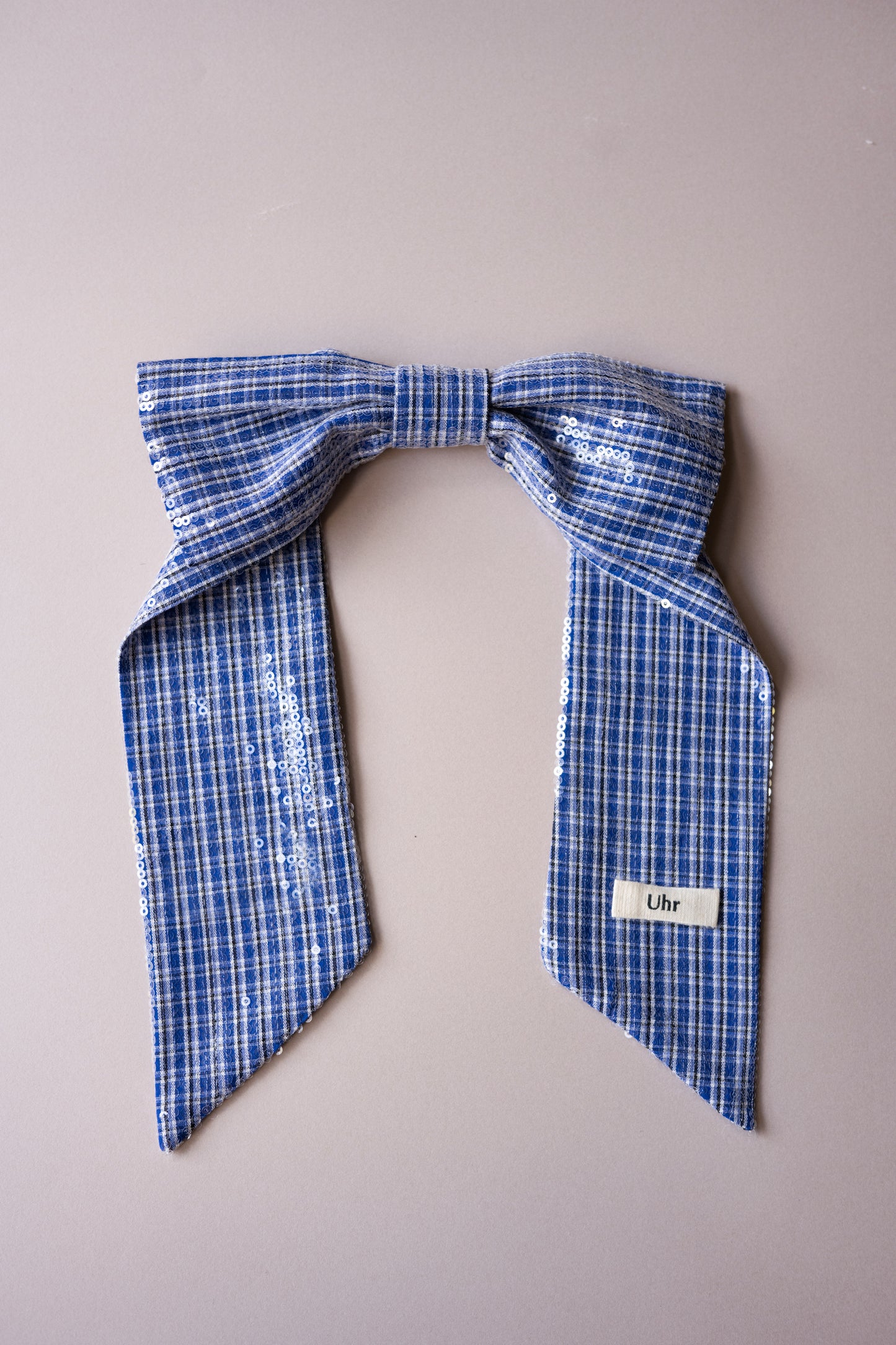 Plaid Spangle Ribbon