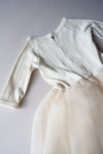 Back-open Tulle Dress