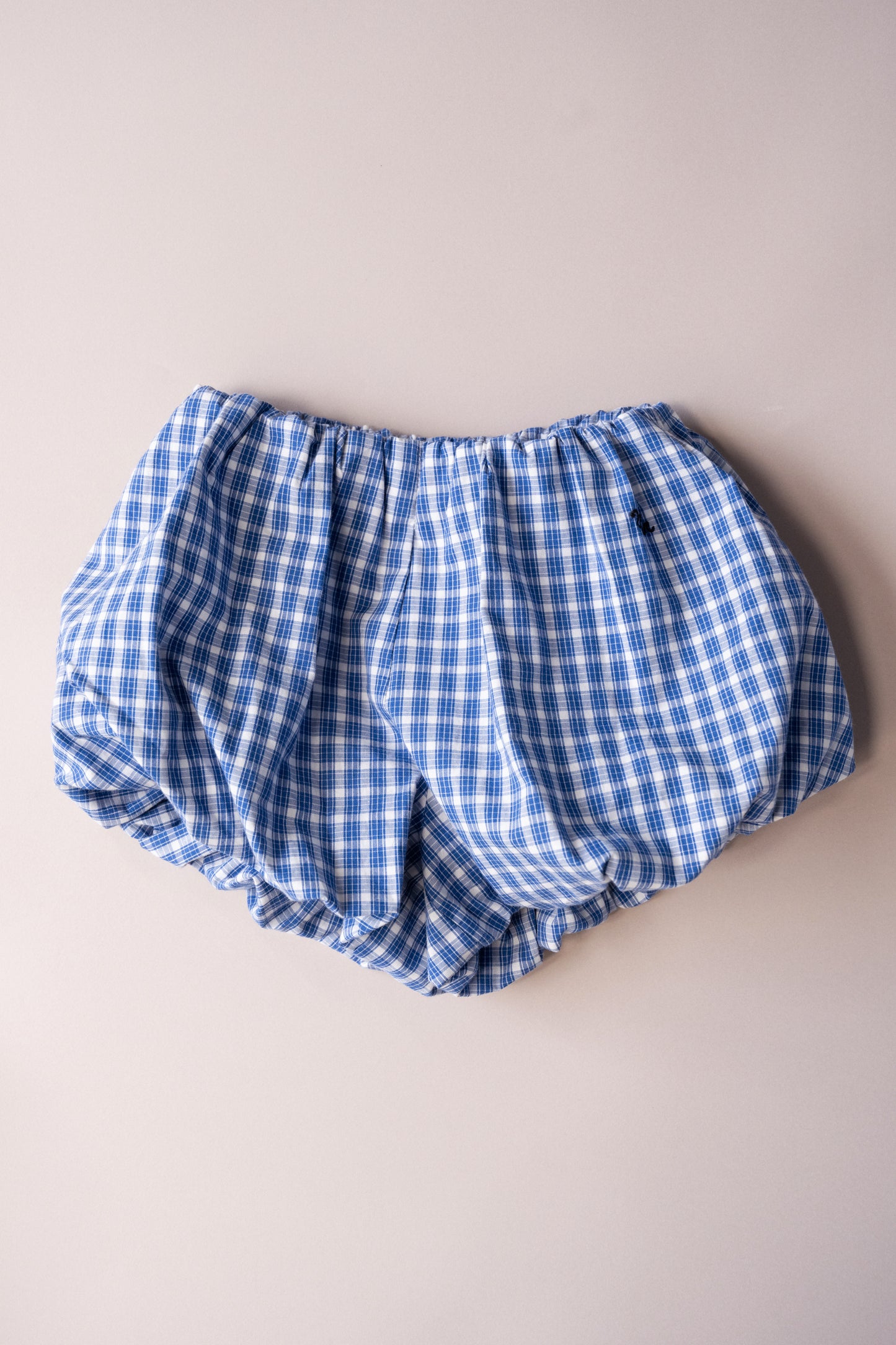 Checkered Balloon Pants