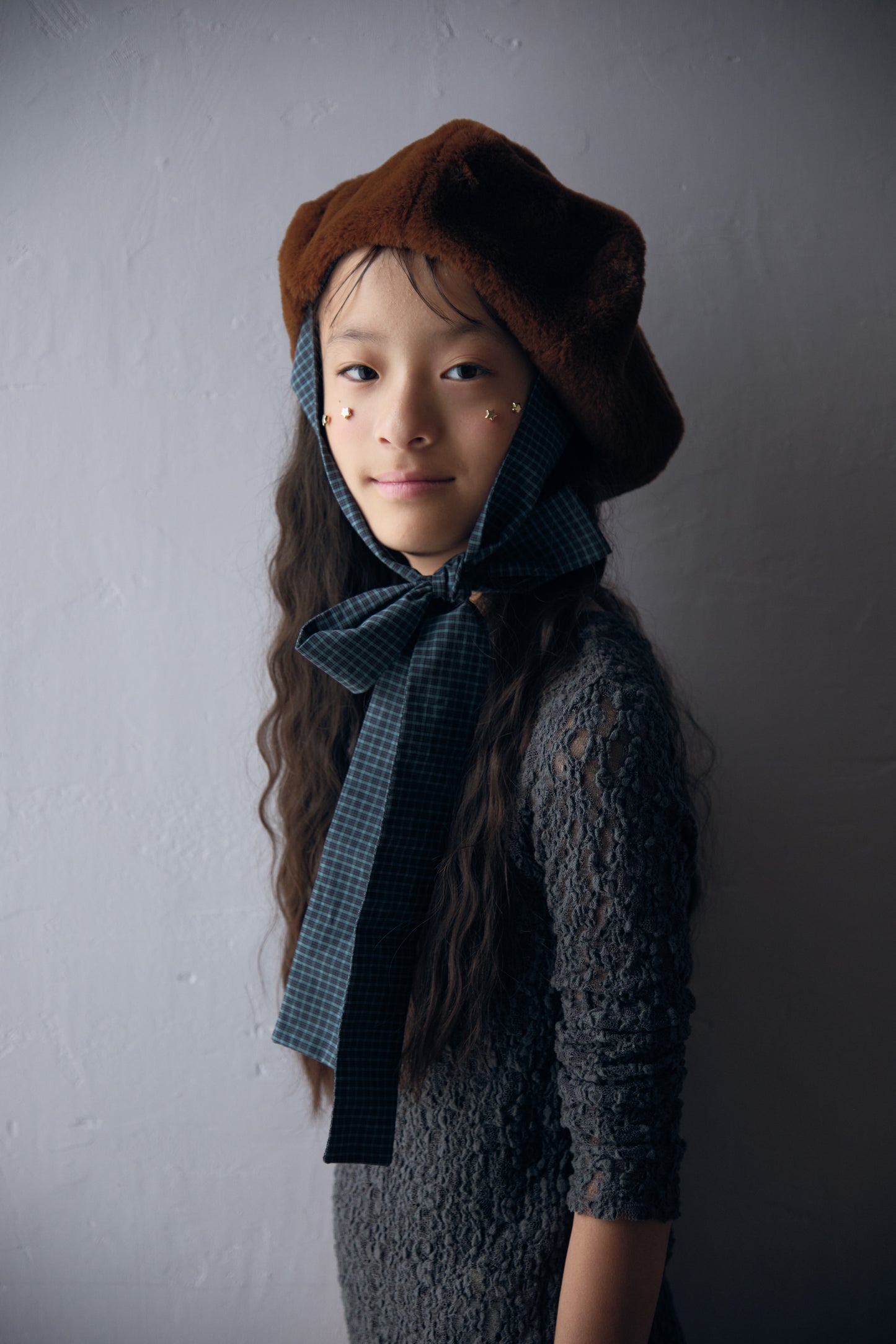 Faux Fur Tie Hat
