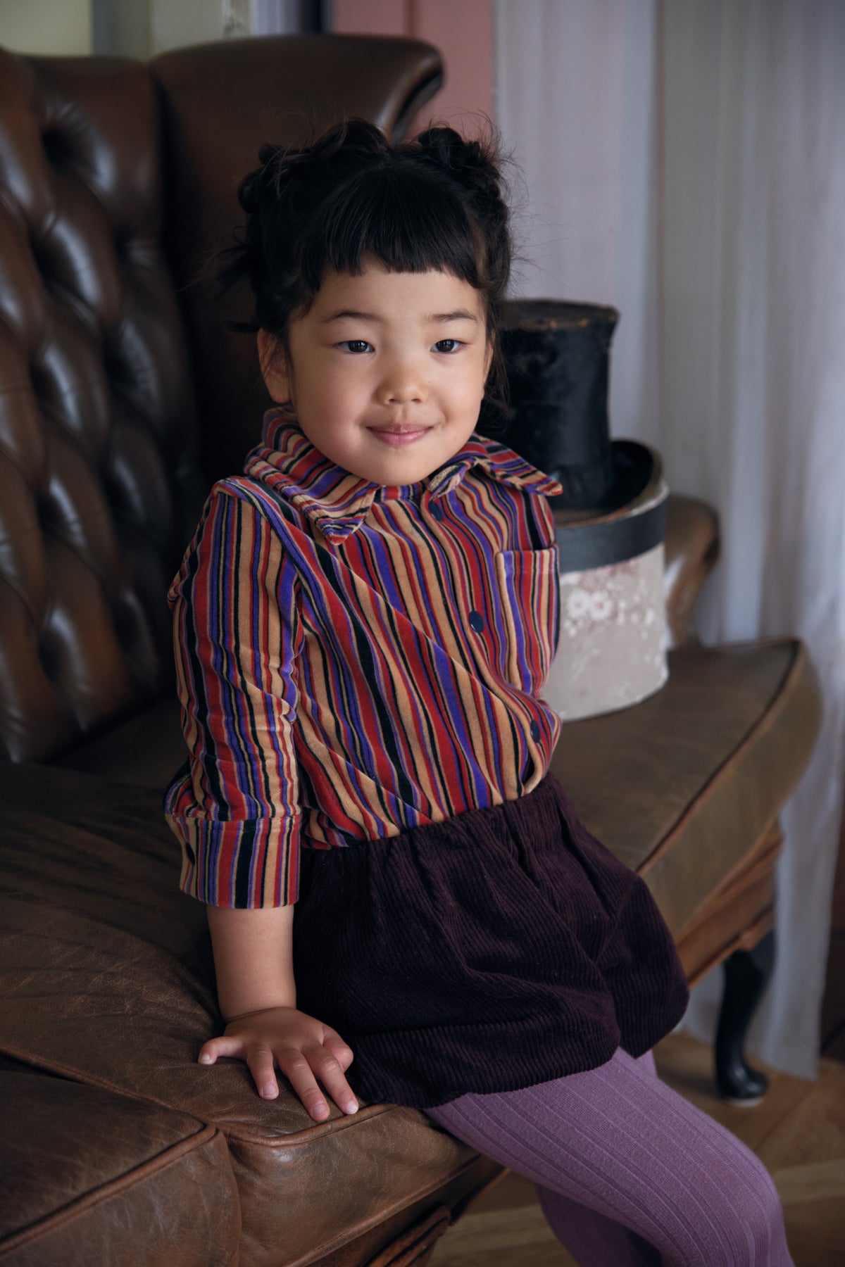 Play Stripe Velour Jacket