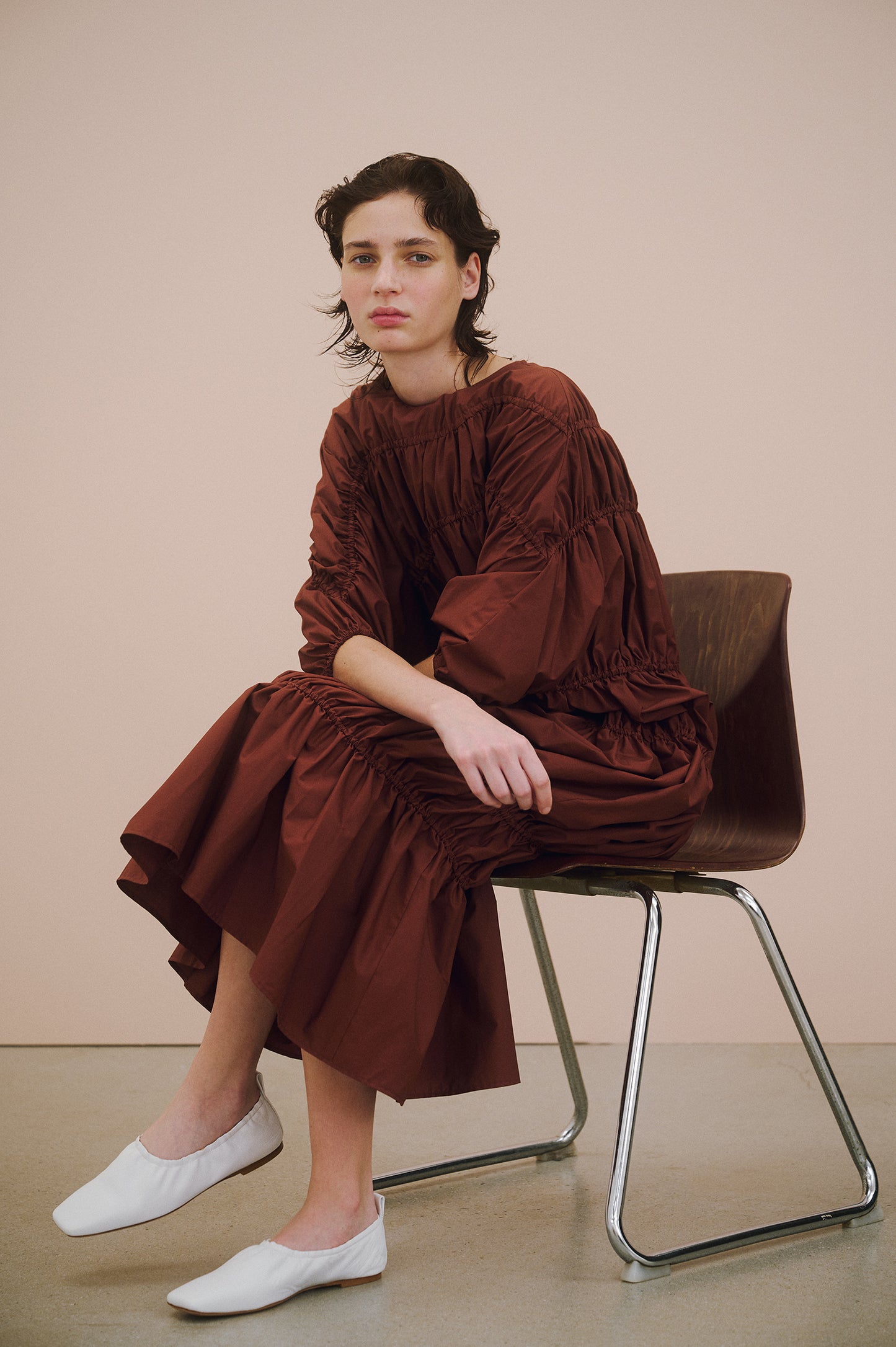 Shirring Dress