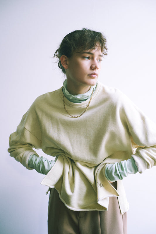 Food Waste Dyed Sweat Shirt