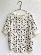 Paisley Waffle Tee