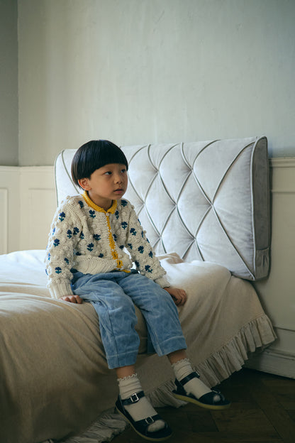 New Flower Popcorn Cardigan