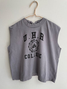 Back Lace-up Print Tee