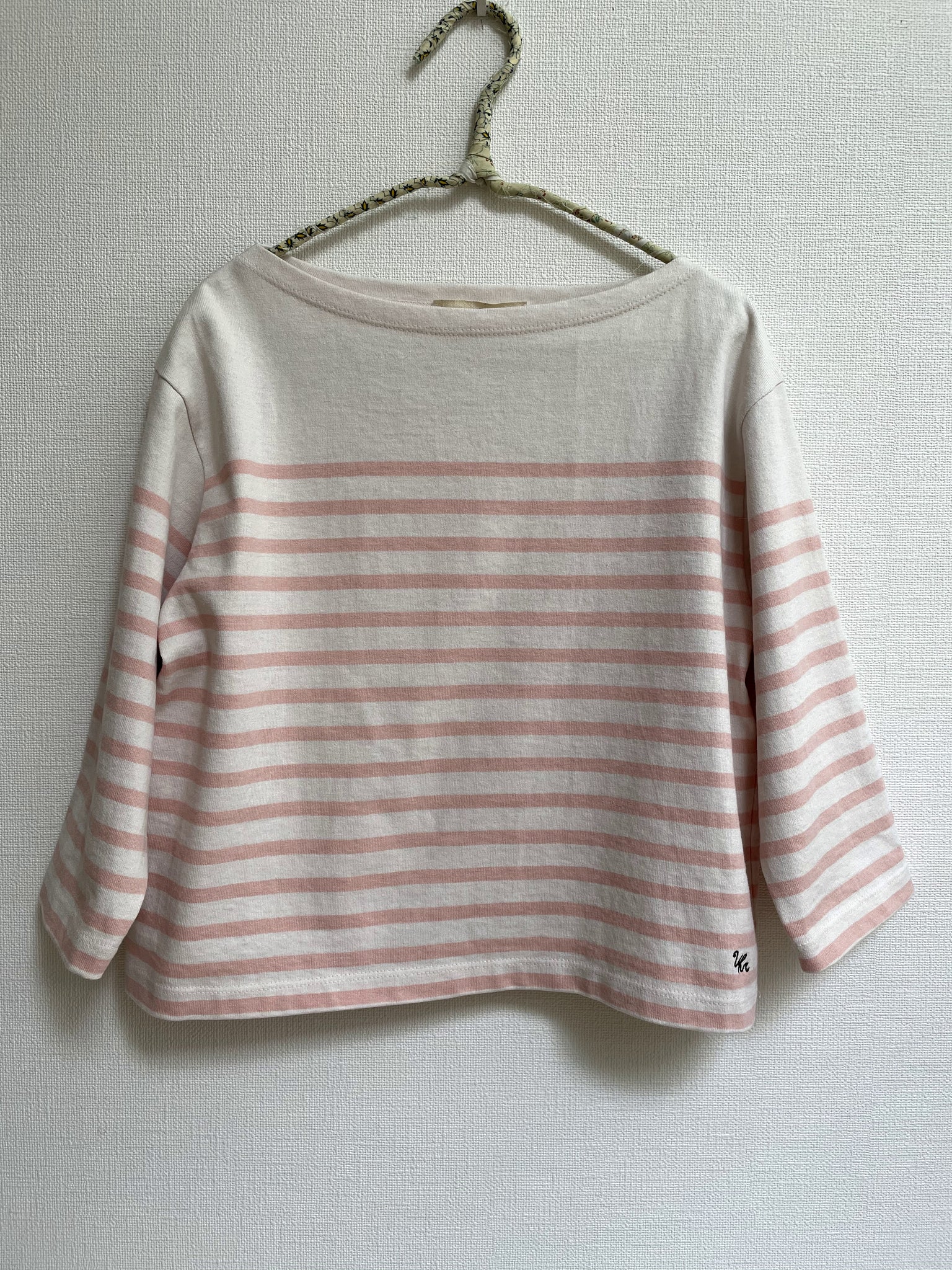 uhr Basque Shirt Baby Pink - トップス